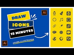 Creating Icons in Illustrator - Draw 30 Icons Within 15 Minutes