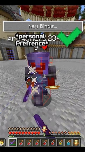 INCREDIBLE PVP SETTINGS For Minecraft #minecraft #minecraftgameplay #shorts