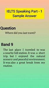 55K views · 1.1K reactions | IELTS Speaking Part 1 Sample Answer #ielts #IELTS2025 #ielts #IELTSReading #ieltslistening #ieltswriting #ieltsspeaking #ieltschallenge #ieltspreparation #uk #usa #australia #canada #abroadlife #studyabroad #studyinuk #studytips #study #viralreelschallenge #english | IELTS Guide | Facebook