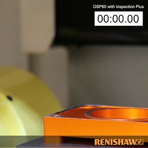 Do you use a touch-trigger probe on your machine tool? Are you looking to maximise productivity? Let us introduce the OSP60 on-machine scanning probe, with SPRINT™ technology. The OSP60 can be used with existing Renishaw Inspection Plus touch-trigger probe routines to achieve immediate cycle time savings. To further reduce cycle times and maximise available machining time, probe routines can be recreated using dedicated scanning macros. In this example, part setting using the OSP60 and existing 