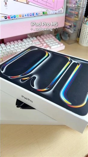 iPad Pro M5 (13” Space Black) | Premium 1TB Unboxing Experience