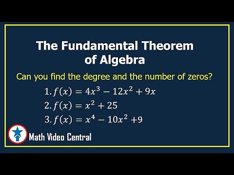 Fundamental Theorem of Algebra | Math Video Central