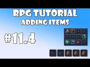 #11.4 Unity RPG Tutorial - Adding items