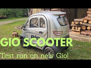 GIO MOBILITY SCOOTER TACKLES EVERY SEASON - REAL TEST DRIVE!!!