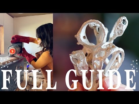 Lost Wax Casting Process from START to FINISH! EVERYTHING You Need to Know to Cast Jewelry At Home