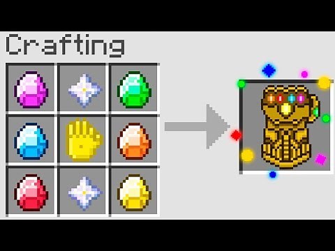 Minecraft UHC but you can craft the INFINITY GAUNTLET...