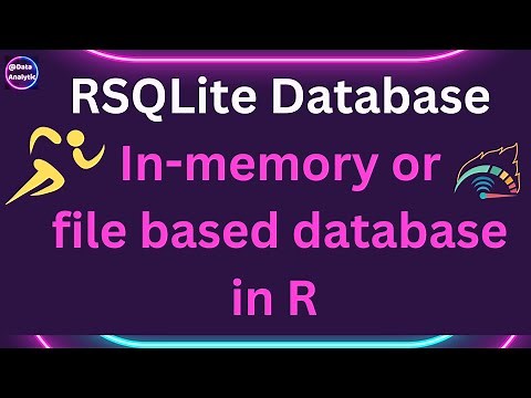 [R beginners]: Use RSQLite, a fast and easy database in R
