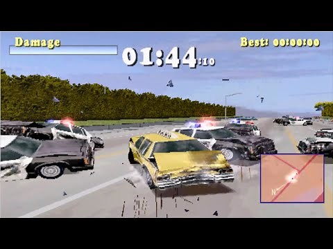 Driver 1 Take a Ride and Survival Gameplay PS1 PSX