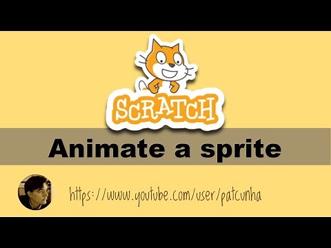 How to animate a sprite in Scratch 3.0
