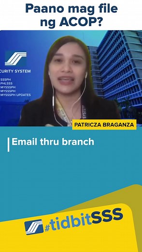 95K views · 845 reactions | #SSSApproved | Paano mag file ng ACOP? #acop #sss #ssspension | Philippine Social Security System - SSS | Facebook