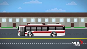 Ever wonder why your bus short turns? This animation explains how and why the TTC moves buses around on routes, in this case, in response to a traffic jam. Find out more: http://globalnews.ca/news/1697798/stranded-why-your-ttc-bus-short-turned/ | Global Toronto