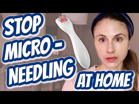 STOP MICRONEEDLING at home: DANGERS OF DERMAROLLERS & DERMAPEN AT HOME| Dr Dray