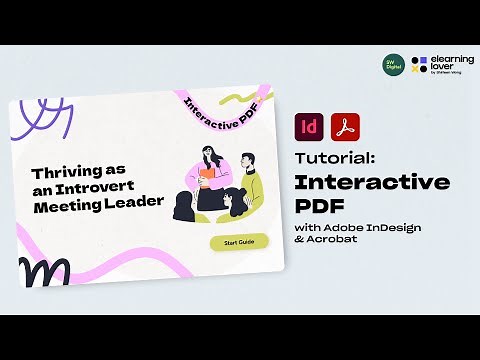 Create an Interactive PDF in InDesign and Acrobat for eLearning