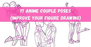 17 Anime Couple Poses: Get your Manga Drawing up to scratch! - Artsydee - Drawing, Painting, Craft & Creativity
