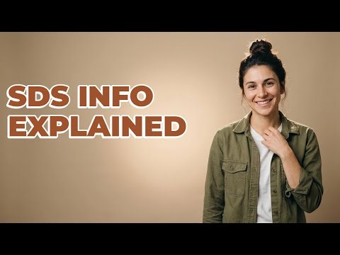 What Information Is On A Safety Data Sheet (SDS)?