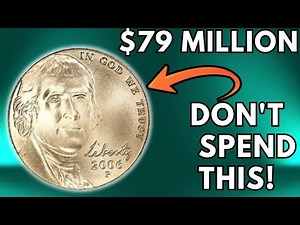WORTH $79 MILLION?! 2006 P JEFFERSON NICKEL – RARE ERROR COIN TO LOOK FOR!
