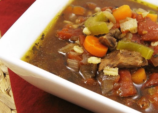 Beef Barley Vegetable Soup