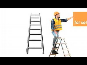 Fall Protection: Setting Up a Step Ladder