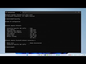 Windows 11 - How to Find Your IP Address