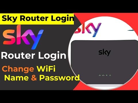 Sky Router login and Change WiFI SSID & Password | Sky Fiber Modem Login | Admin login sky router