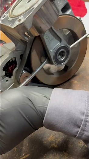 Replace air compressor piston