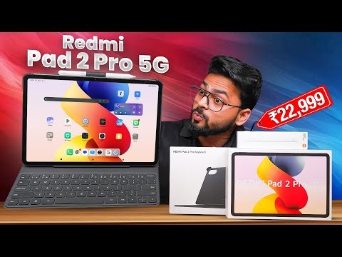 Redmi Pad 2 Pro 5G Unboxing ⚡️ | 120Hz 2.5K Dolby Vision + 12000mAh 🔋 | Redmi Smart Pen + Keyboard 🔥