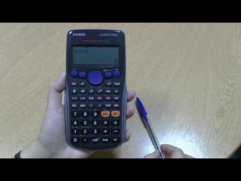 Calculator Tutorial 14: Inverse trigonometric functions on a scientific calculator