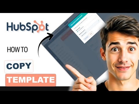 How to copy template to another HubSpot account (Easiest Way)(2026 Guide)