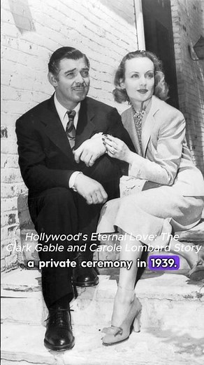The Clark Gable and Carole Lombard Story #golden age of hollywood #, classic film stars #diamond