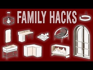 3 Must-Know Revit Family Techniques