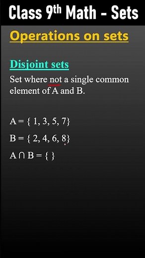 Sets Class 9 | Sets 9th Standard | Class 9 Maths Chapter 1 Sets