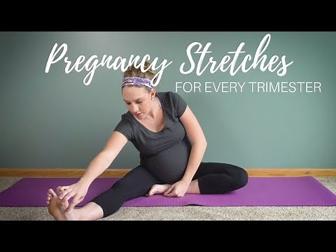 Pregnancy Stretching Routine | Best Stretches to Relieve Pregnancy Symptoms!