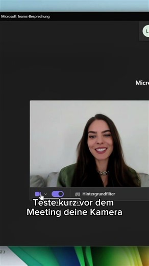 Der 5-Sekunden-Test vor deinem Meeting #MicrosoftTeams #Lifehack #Productivity