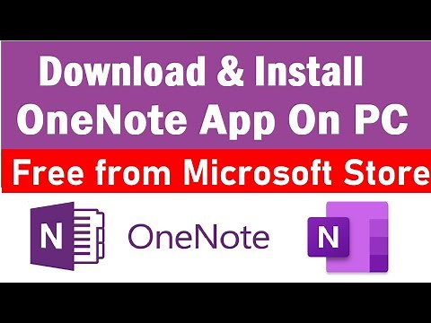 OneNote free App for PC | How to Download & Install Microsoft OneNote App on Windows