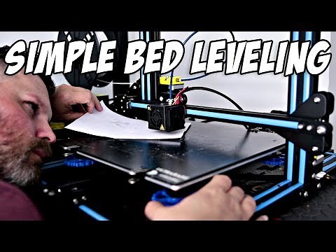 Level your 3D Printer in under 10 minutes | CR-10 and more