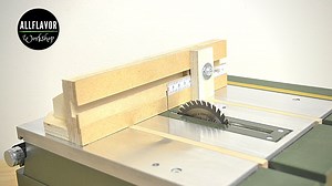 DIY Mini Table Saw Sled for a Mini Table Saw (With Pictures) | AllFlavor Workshop