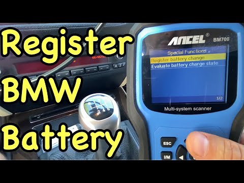 How to Register a BMW Battery
