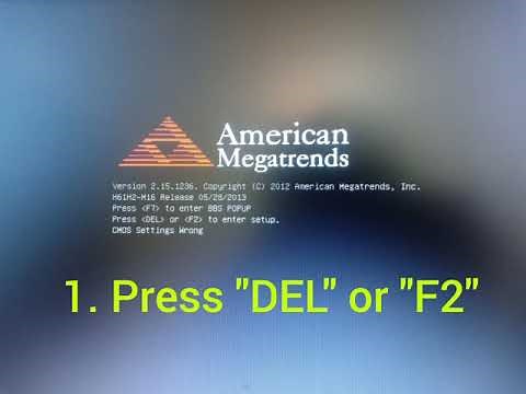 CMOS Settings Wrong (Quick Solution)
