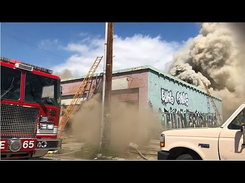 LAFD: Greater Alarm Structure Fire in South L.A. | April 11, 2020