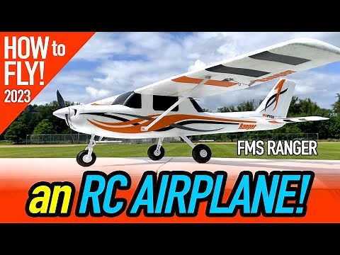 HOW to FLY an RC AIRPLANE with Flight Instruction