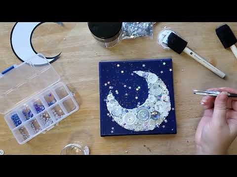 DIY Button Art