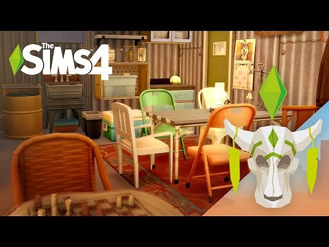 Building a Bunker for the Zombie Apocalypse | SIMS 4 | Speed Build | Challenge