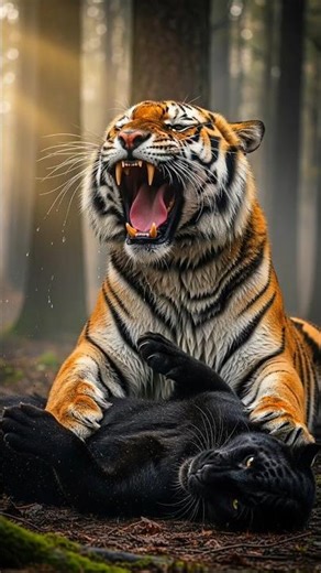 World Biggest Tiger Vs ( Lion, Black Panther, Pitbull & More..)🐯🤯 || Who Win..??🤔🥵