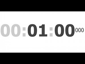 1 Minute Stopwatch HD