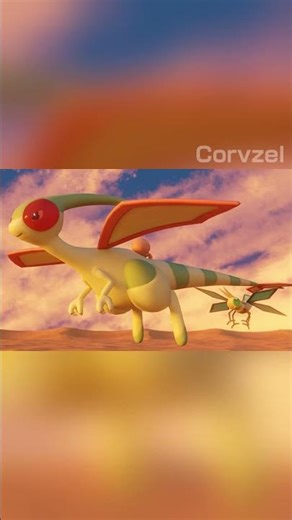 Pokémon 3D Animation Mini: Flygon #pokemon #blender3d #pokemonscarletviolet