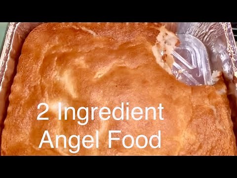 ANGEL FOOD CAKE / 2 INGREDIENT