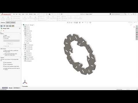 SOLIDWORKS Tech Tip - Design Tables