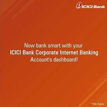 Business Banking made easy with ICICI Bank Corporate Internet Banking