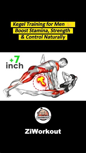 Kegel Training for Men 💪 Boost Stamina, Strength & Control Naturally! #1 #strength #fitness #workout #exercise