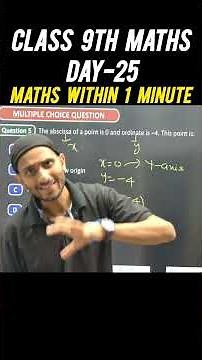 Class 9 Maths Important MCQs | Term 1 & Term 2 | Full Syllabus Objective Questions | Class 9 Maths